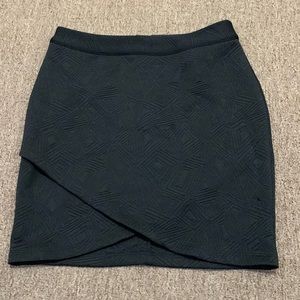 Mossimo skirt, black tulip hem, size XS